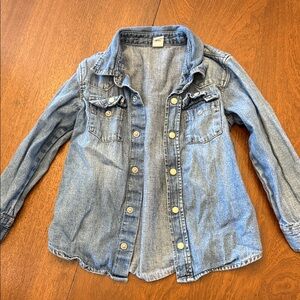 Old Navy Blue Denim Shirt